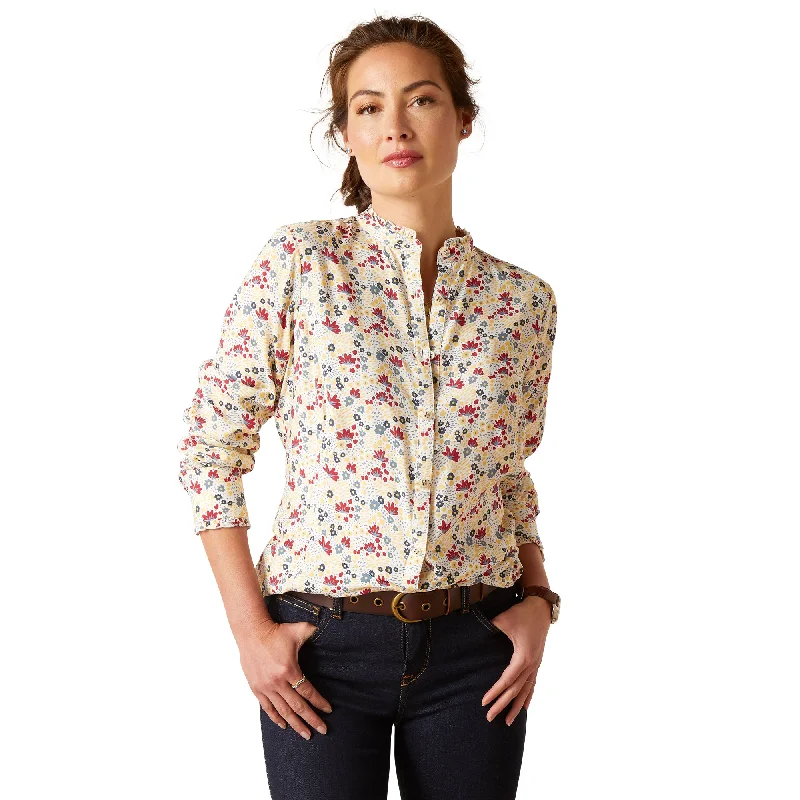 Clarion   Blouse Asymmetric Hem Blouse