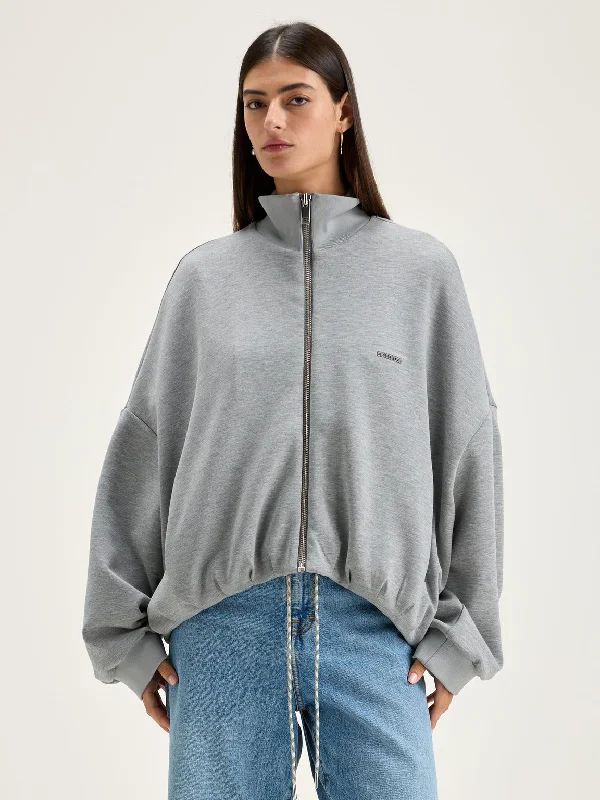 Jacket Tallis T1608 H-Grey Faux Fur Jacket Real Fur Jacket Shearling Jacket