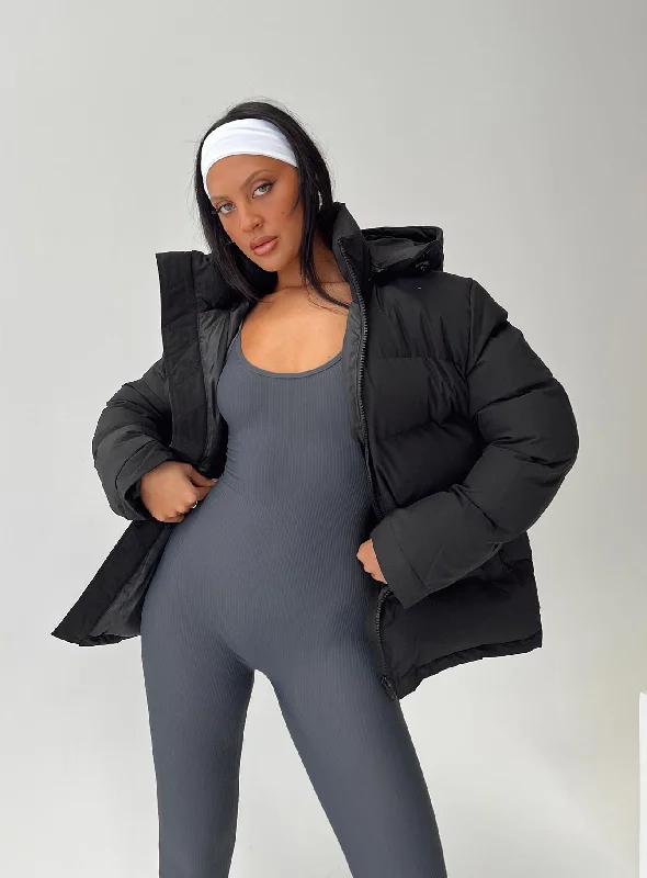 Dream Puff Technical Puffer Jacket Black Tailored Jacket Straight Jacket A-Line Jacket Dream Puff Technical Puffer Jacket Black Tailored Jacket Straight Jacket A-Line Jacket