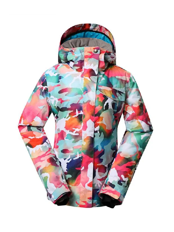 Women's Colorful High Waterproof Windproof Ski/Snowboard Jacket Herringbone Jacket Houndstooth Jacket Plaid Jacket Women's Colorful High Waterproof Windproof Ski/Snowboard Jacket Herringbone Jacket Houndstooth Jacket Plaid Jacket