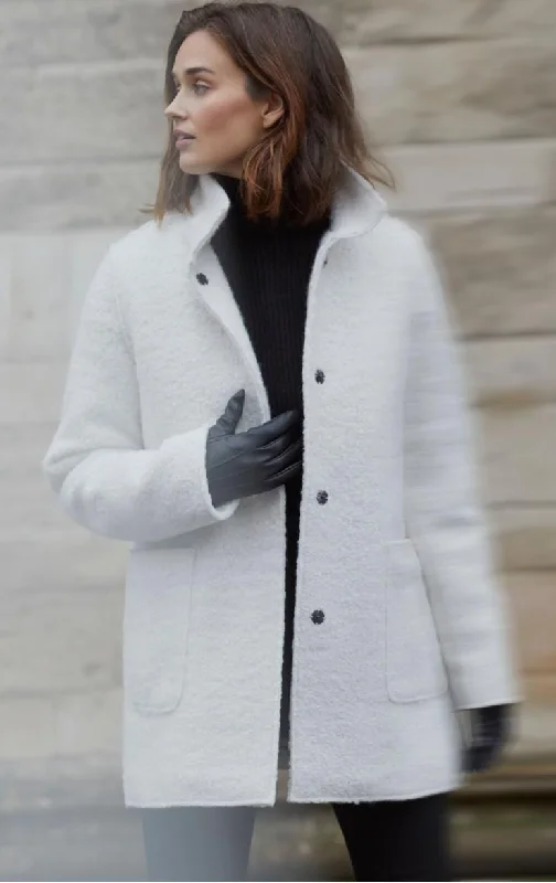 Junge- Boucle Jacket Oversized Jacket Tailored Jacket Straight Jacket