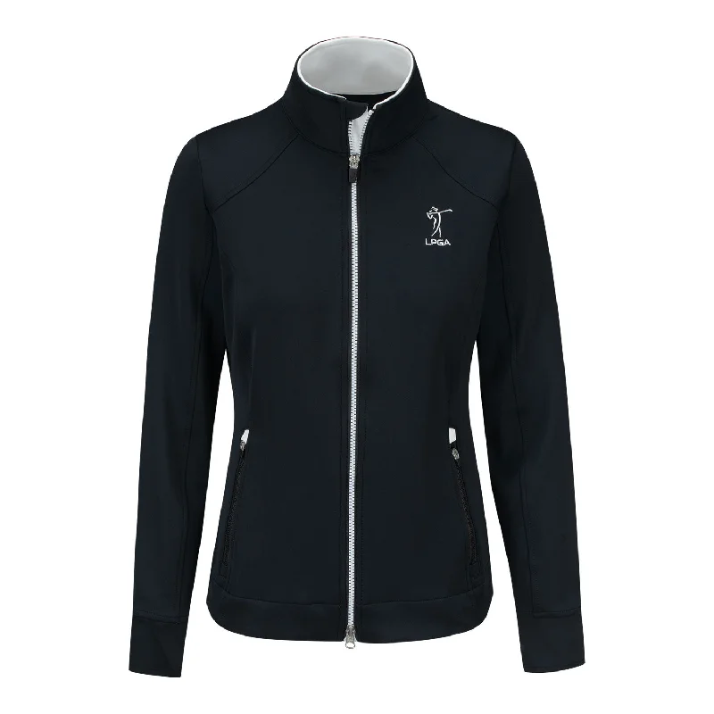 Zero Restriction LPGA Golf Mikaela Full Zip Jacket Mesh Jacket Canvas Jacket Denim Jacket Zero Restriction LPGA Golf Mikaela Full Zip Jacket Mesh Jacket Canvas Jacket Denim Jacket