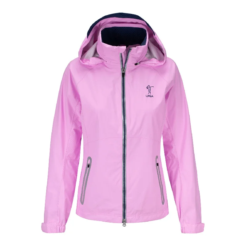 Zero Restriction LPGA Golf Hooded Olivia Jacket Knit Jacket Woven Jacket Fleece Jacket Zero Restriction LPGA Golf Hooded Olivia Jacket Knit Jacket Woven Jacket Fleece Jacket