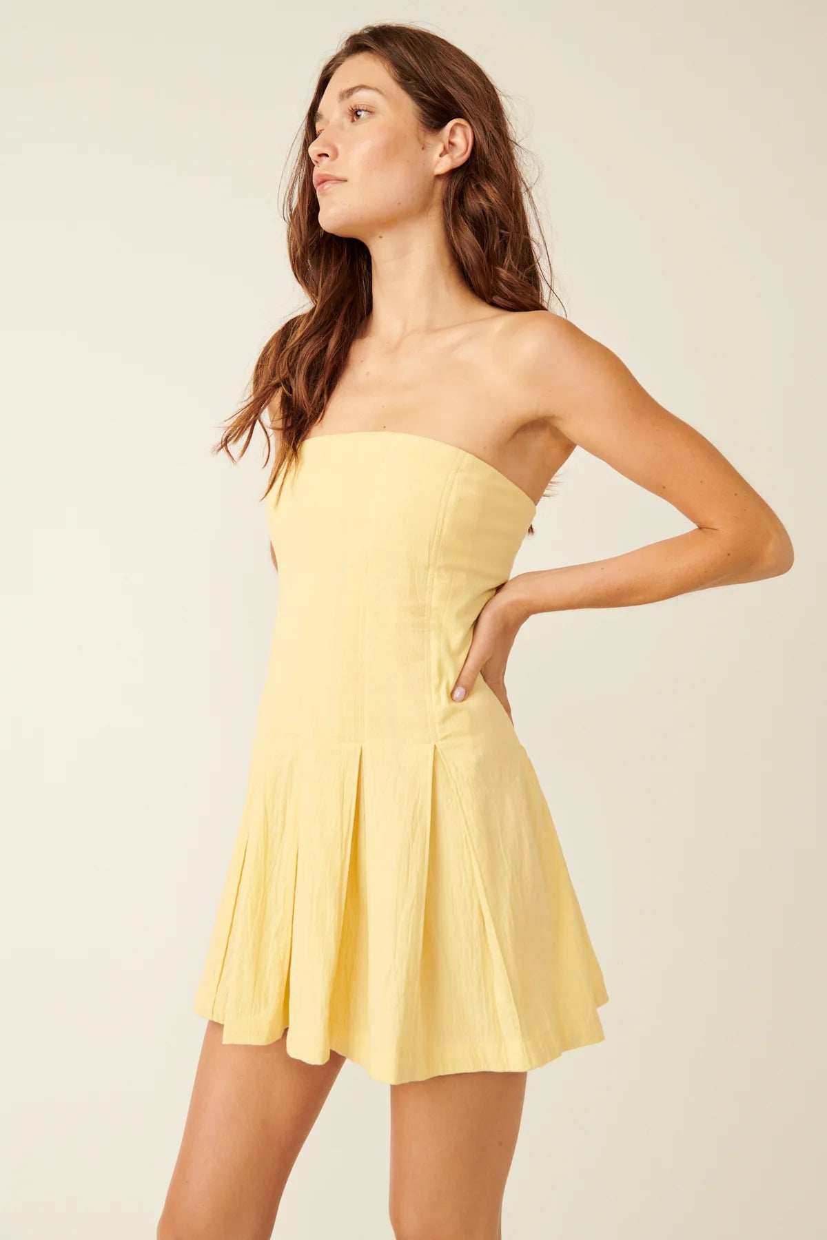 Made Me Smile Mini Dress Classic Striped Mini Dress