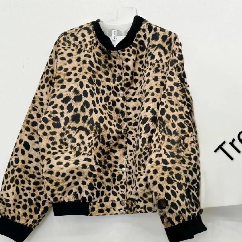 New Collection Leopard Print Bomber JacketJacket Rayon Jacket Velvet Jacket Corduroy Jacket New Collection Leopard Print Bomber JacketJacket Rayon Jacket Velvet Jacket Corduroy Jacket