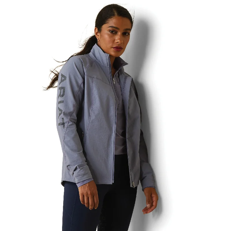 Agile Softshell Jacket Notch Collar Peter Pan Collar Cowl Neck
