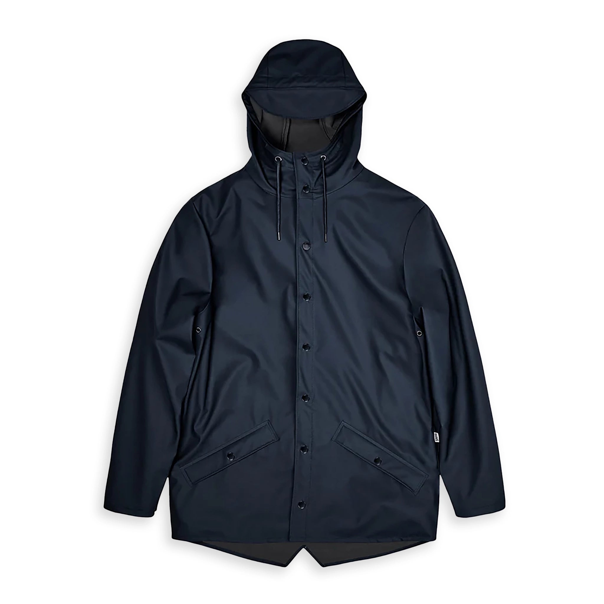 Waterproof Jacket - Navy Print Jacket Jacquard Jacket Patchwork Jacket
