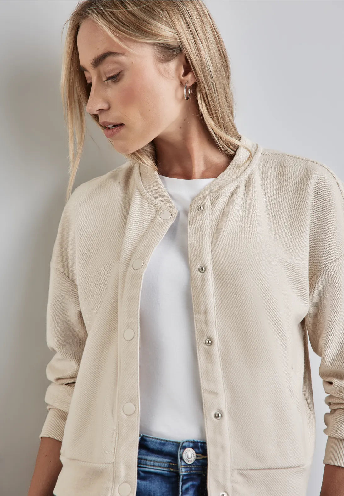 Street One Short knit jacket in Sand 321932 Appliqued Jacket Beaded Jacket Sequined Jacket Street One Short knit jacket in Sand 321932 Appliqued Jacket Beaded Jacket Sequined Jacket