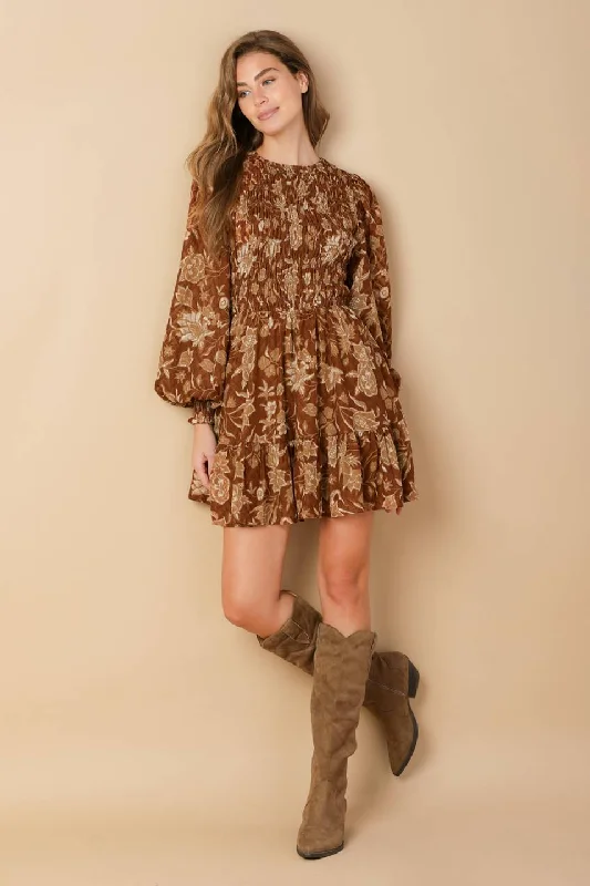 SWEET REMINISCENCE WOVEN MINI DRESS Elegant Lace Mini Dress