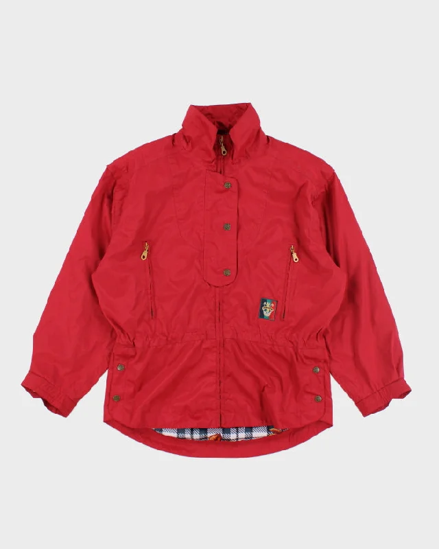Vintage Women's Sunic Tapered Rain Jacket - M Stand-Up Collar Roll-Neck Collar Turtle Neck Vintage Women's Sunic Tapered Rain Jacket - M Stand-Up Collar Roll-Neck Collar Turtle Neck
