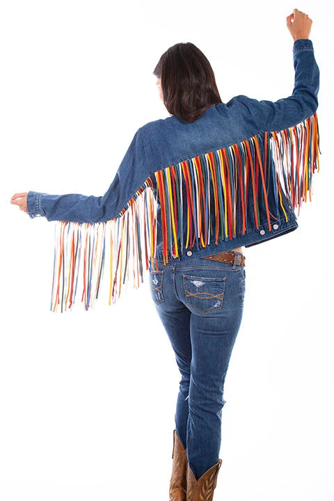 Women's Honey Creek Jacket Collection: Denim Serape Fringe Faux Fur Jacket Real Fur Jacket Shearling Jacket Women's Honey Creek Jacket Collection: Denim Serape Fringe Faux Fur Jacket Real Fur Jacket Shearling Jacket