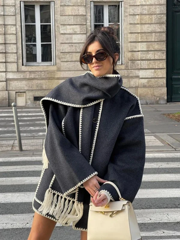 Cozylicious Short oversized sweater coat for women | winter sweater jacket | women's Cardigan Sweater Coat Tailored Jacket Straight Jacket A-Line Jacket Cozylicious Short oversized sweater coat for women | winter sweater jacket | women's Cardigan Sweater Coat Tailored Jacket Straight Jacket A-Line Jacket