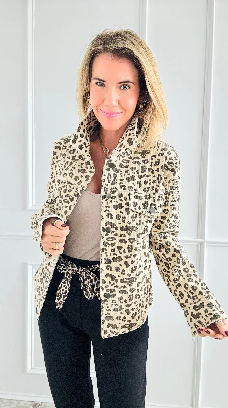 Fierce Instincts Jacket Stand-Up Collar Roll-Neck Collar Turtle Neck