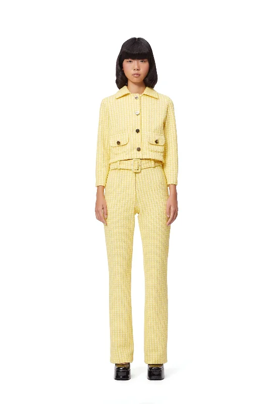 CROPPED JACKET Cotton Jacket Linen Jacket Terry Jacket