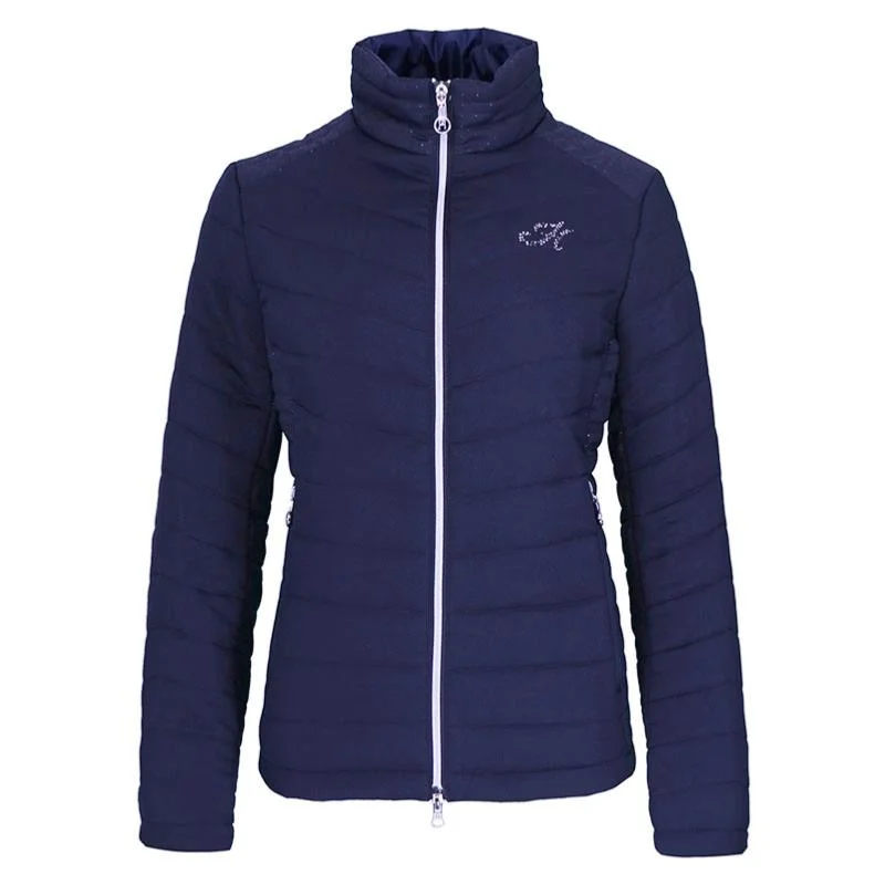 Harcour Ventura Padded Jacket Welt Pockets Slit Pockets Flap Pockets