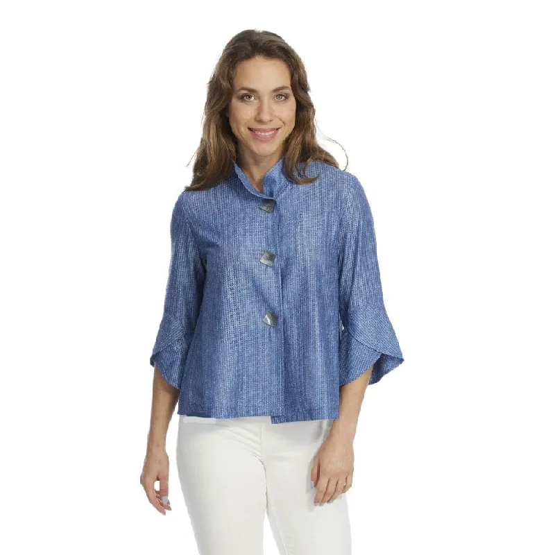 Lior Chambray Short Swing Jacket - Vaya Rayon Jacket Velvet Jacket Corduroy Jacket