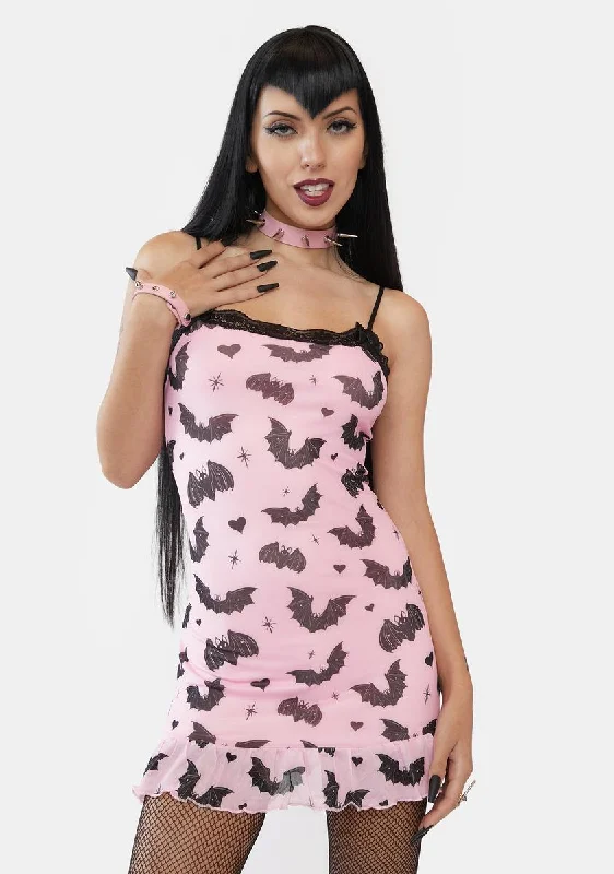 Nocturnal Love Mesh Mini Dress Elegant Lace Mini Dress