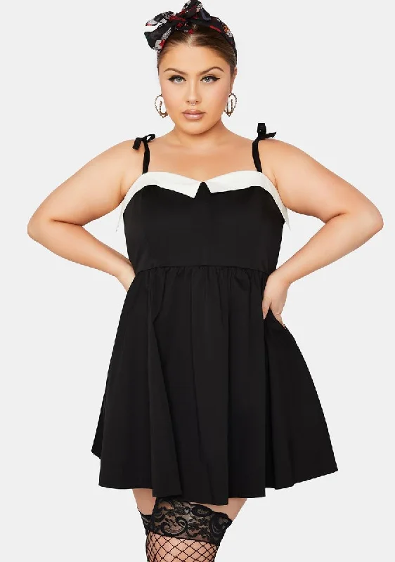 Plus Rebel Without Cause Mini Dress Cozy Jersey Mini Dress