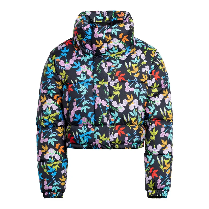 Roxy X Rowley Short Puffer Jacket - Womens Wool Jacket Cashmere Jacket Tweed Jacket