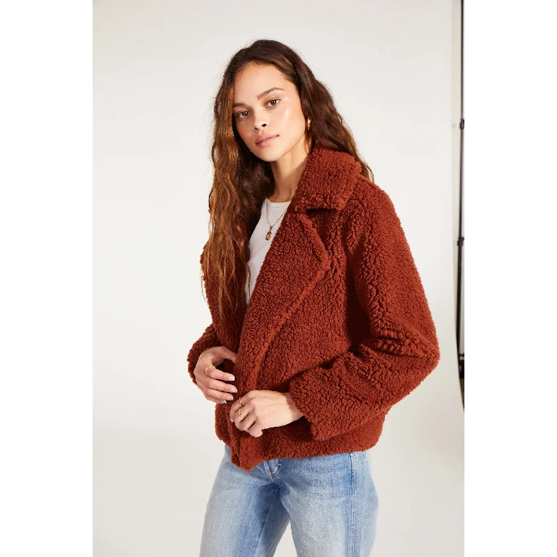 Teddy As She Goes Jacket Chenille Jacket Brocade Jacket Lace Jacket