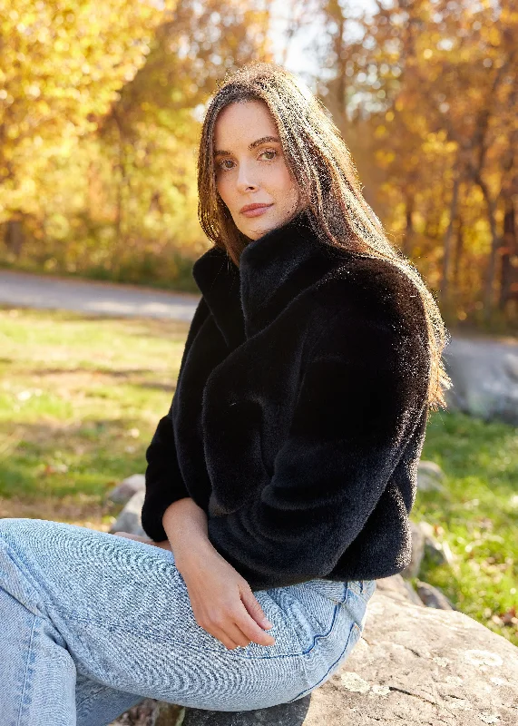 The Faux Fur Jacket Print Jacket Jacquard Jacket Embroidered Jacket