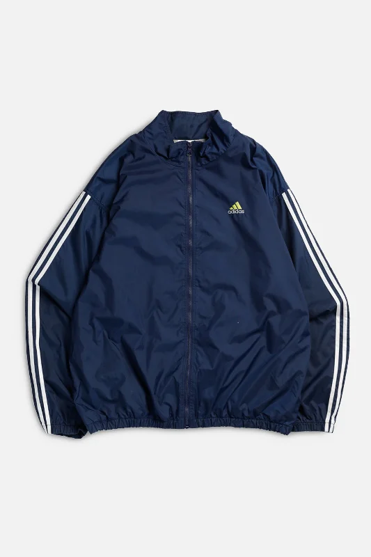 Vintage Adidas Windbreaker Jacket - XXL Faux Fur Jacket Real Fur Jacket Shearling Jacket Vintage Adidas Windbreaker Jacket - XXL Faux Fur Jacket Real Fur Jacket Shearling Jacket