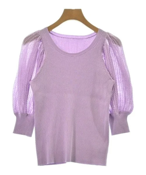 NOBLE Sweaters Glossy Satin Silk