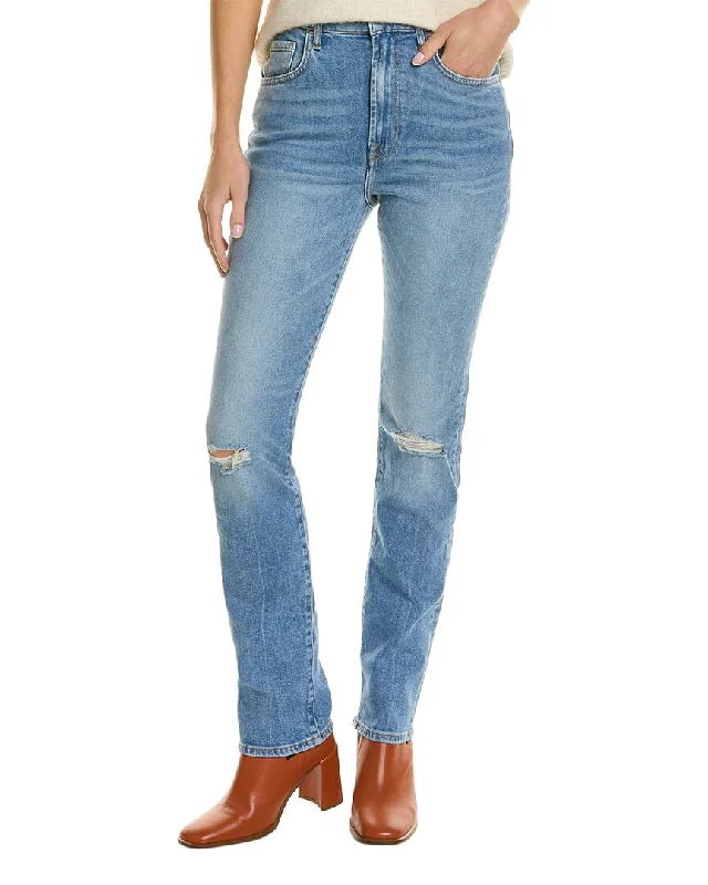 7 For All Mankind Easy Chamberlain Slim Jean Chic Dark-Wash Skinny Jeans
