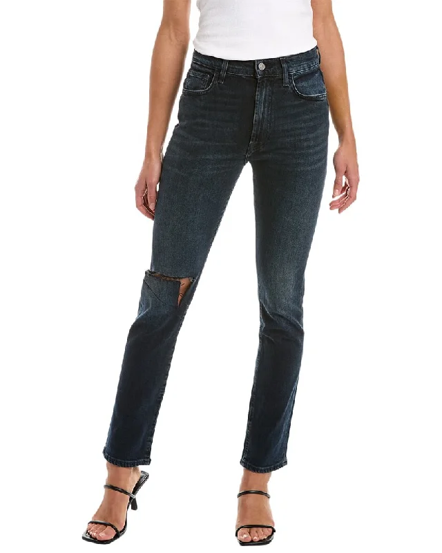 7 For All Mankind Easy Sunbeam Slim Jean Comfortable Dark Wash Jeans