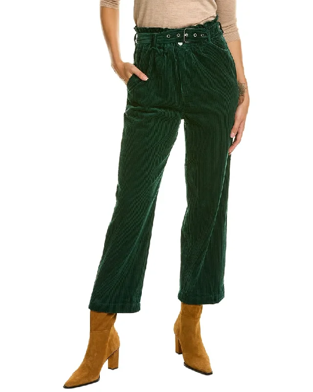Blank NYC Good To Go Corduroy Straight Jean Casual High-Waisted Bootcut Jeans