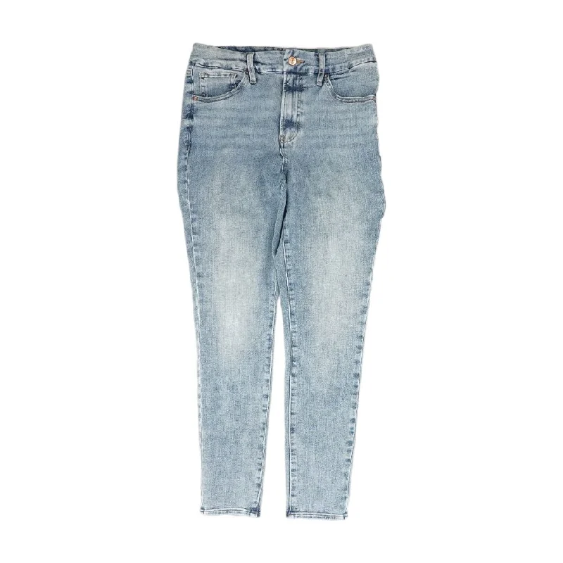 Blue Solid Regular Jeans Stylish Bootcut Denim Jeans