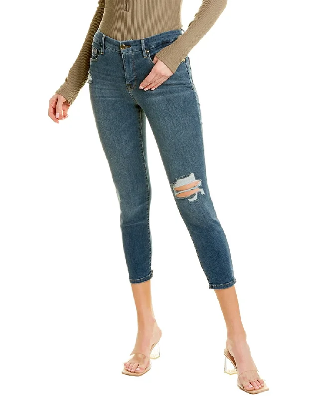 GOOD AMERICAN Good Petite Blue Skinny Jean Classic Blue Denim Jeans