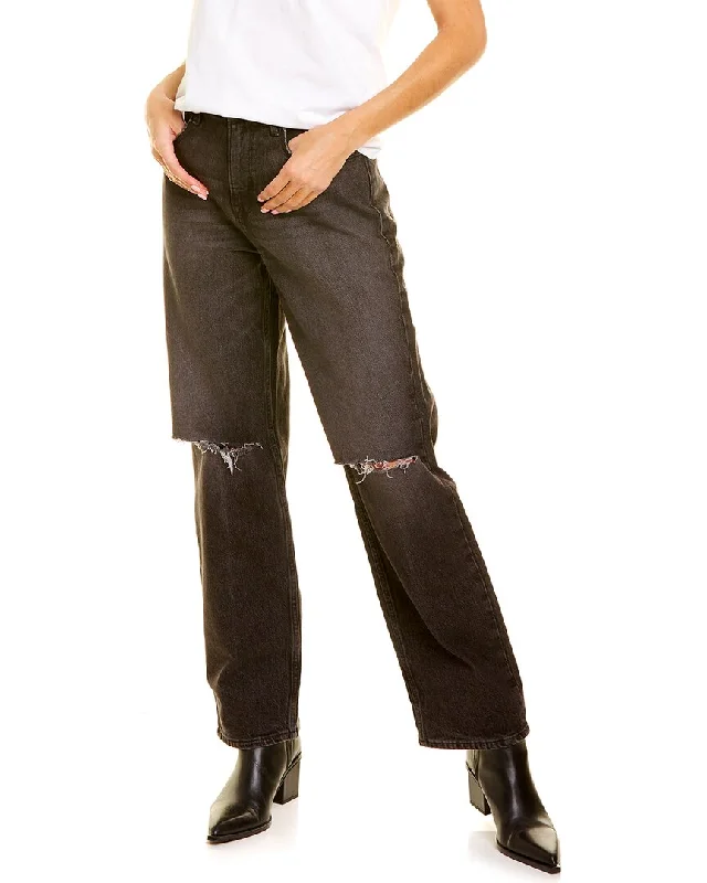 GOOD AMERICAN Good Skinny Leg Jean Casual High-Waisted Bootcut Jeans