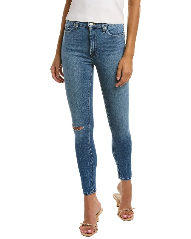 HUDSON Jeans Barbara High-Rise Gravity Super Skinny Ankle Jean Cozy Wide-Legged Jeans HUDSON Jeans Barbara High-Rise Gravity Super Skinny Ankle Jean Cozy Wide-Legged Jeans