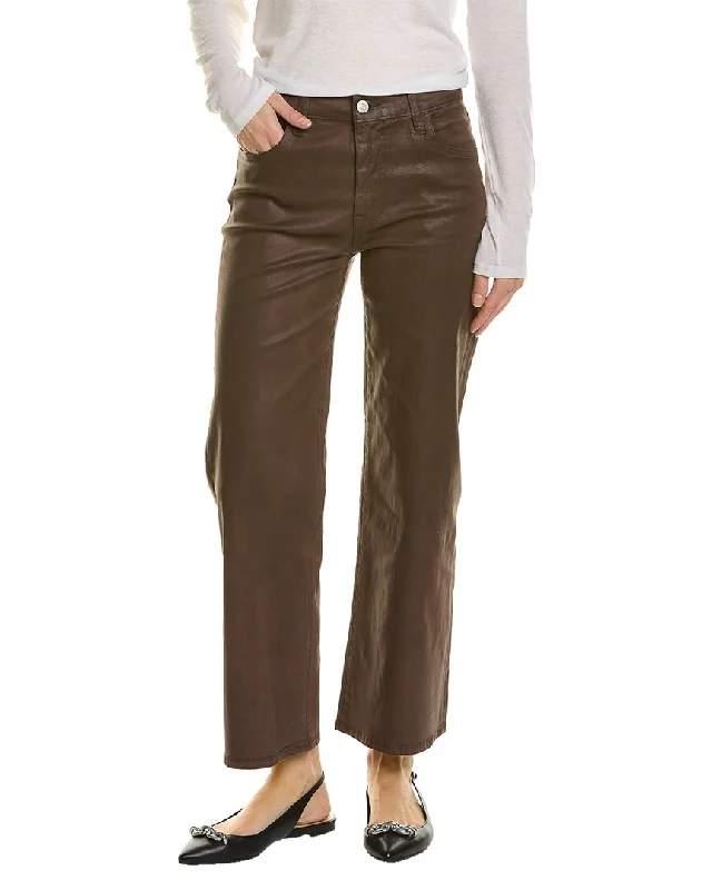 HUDSON Jeans Rosalie Chocolate Truffle High-Rise Wide Leg Jean Comfortable Full-Length Denim Jeans HUDSON Jeans Rosalie Chocolate Truffle High-Rise Wide Leg Jean Comfortable Full-Length Denim Jeans
