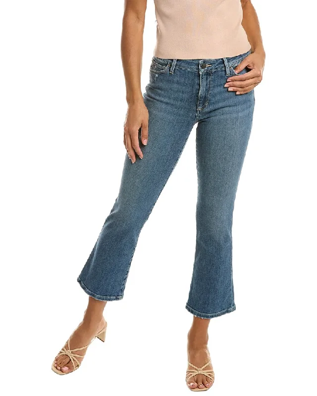 JOE'S Jeans Kyoko Crop Bootcut Jean Trendy Patchwork Denim Jeans
