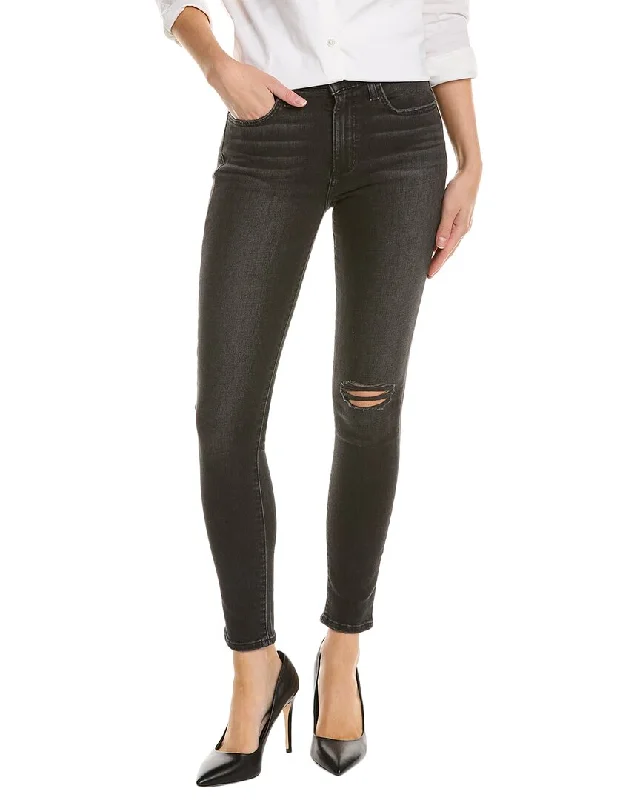 JOE'S Jeans The Icon Delphine Destruct Ankle Cut Jean Trendy Low-Rise Slim Jeans