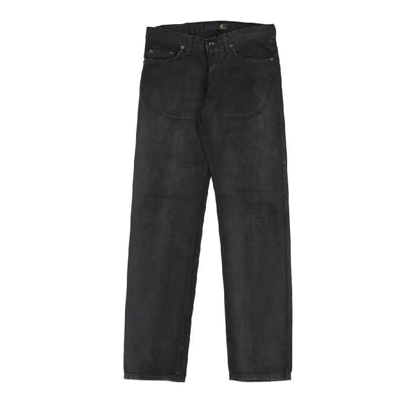 Just Cavalli Jeans - 30W UK 8 Black Cotton Stylish Cargo Style Jeans