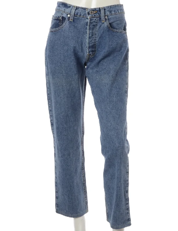 Label Ankle Graze Bootcut Jeans Trendy Acid Wash Skinny Jeans