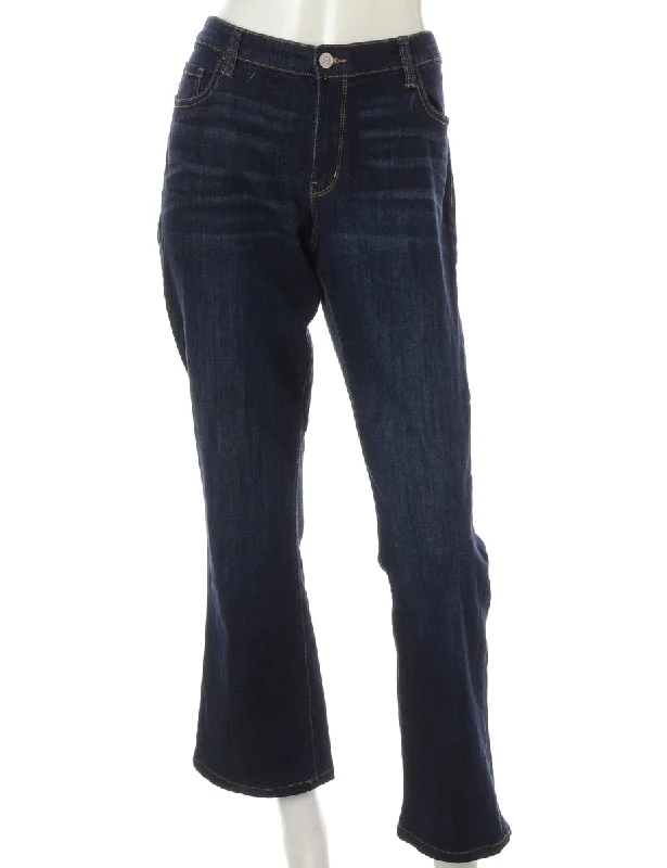 Label Ankle Graze Bootcut Jeans - W33 Classic Slim Fit Jeans