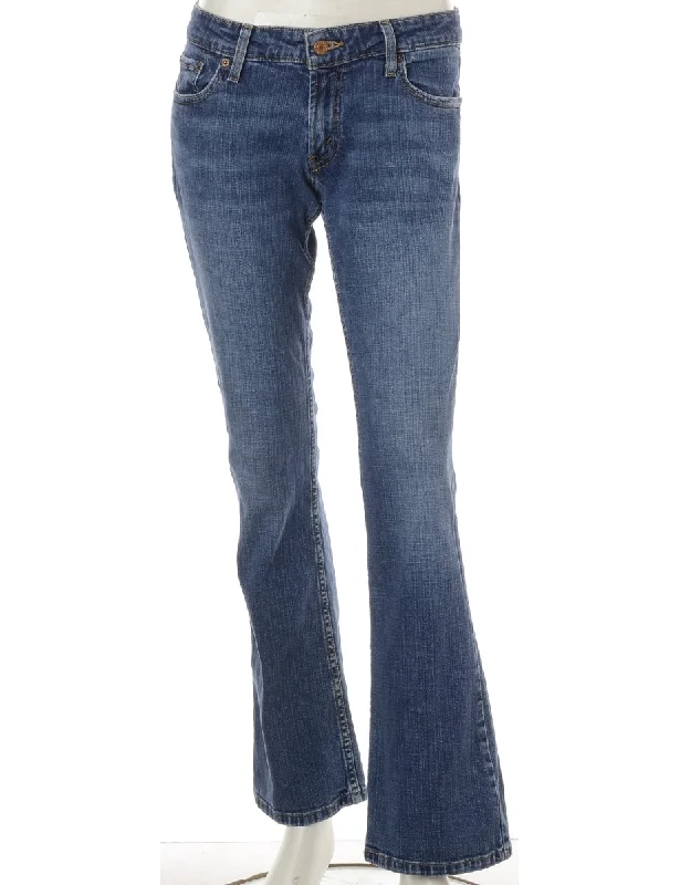 Label Ankle Graze Bootcut Jeans - W34 Fashionable Mom Jeans