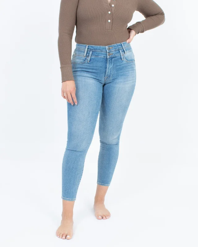 "Le High Skinny Crop" Jeans Stylish Bootcut Denim Jeans