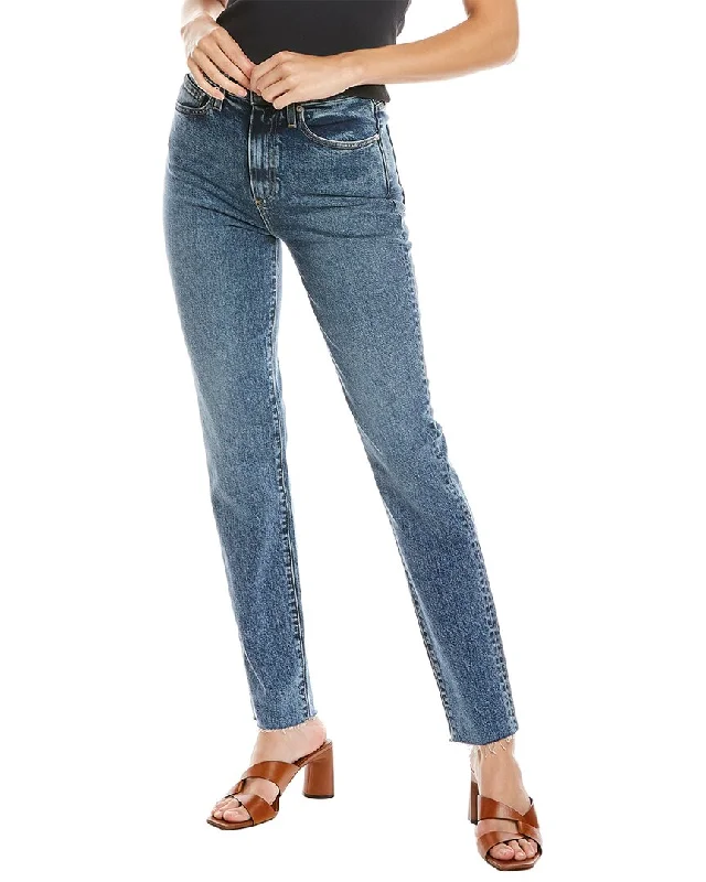 Le Jean Lara Willow Wash High-Rise Slim Jean Trendy Classic Fit Jeans