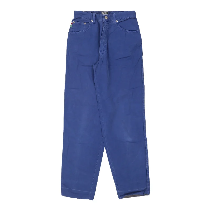 Moschino Junior Jeans - 26W UK 6 Blue Cotton Chic Double Waistband Jeans