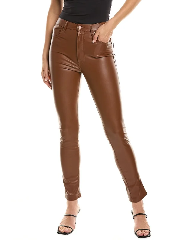 MOTHER High-Waist Rail Skimp Friar Brown Skinny Jean Trendy Button-Up High-Waist Jeans MOTHER High-Waist Rail Skimp Friar Brown Skinny Jean Trendy Button-Up High-Waist Jeans