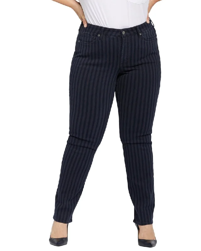 NYDJ Marilyn Straight Jean Stylish High-Rise Mom Jeans