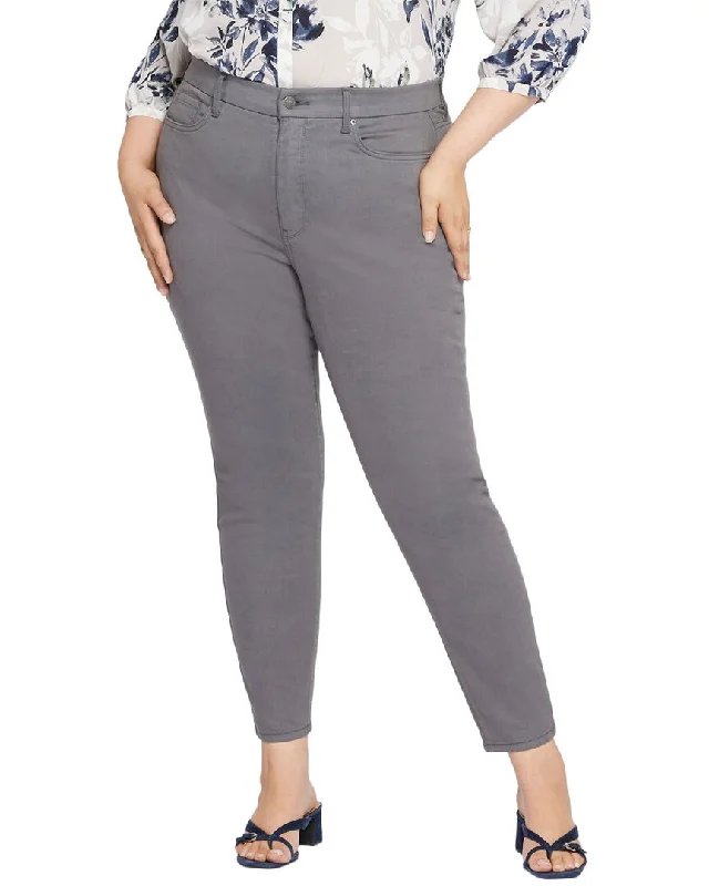 NYDJ Plus Ami Waist Match High-Rise Skinny Jean Elegant Dark-Wash Bootcut Jeans