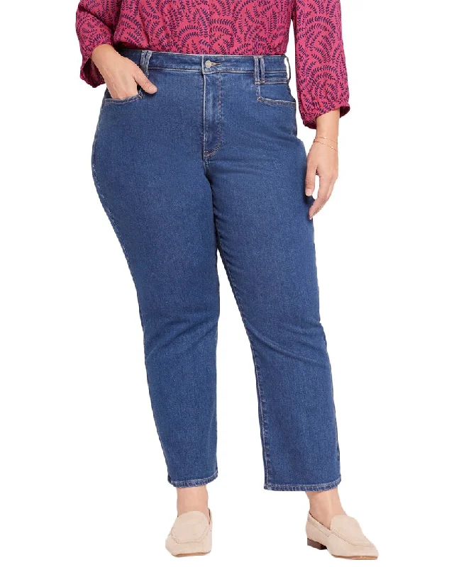 NYDJ Relaxed Straight Jean Chic Cropped Jeans