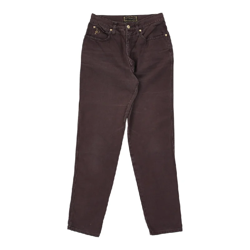 Roccobarocco Jeans - 29W UK 12 Brown Cotton Trendy Skinny Fit Jeans