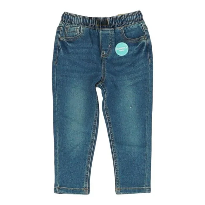 Solid Jeans Fashionable White Denim Jeans